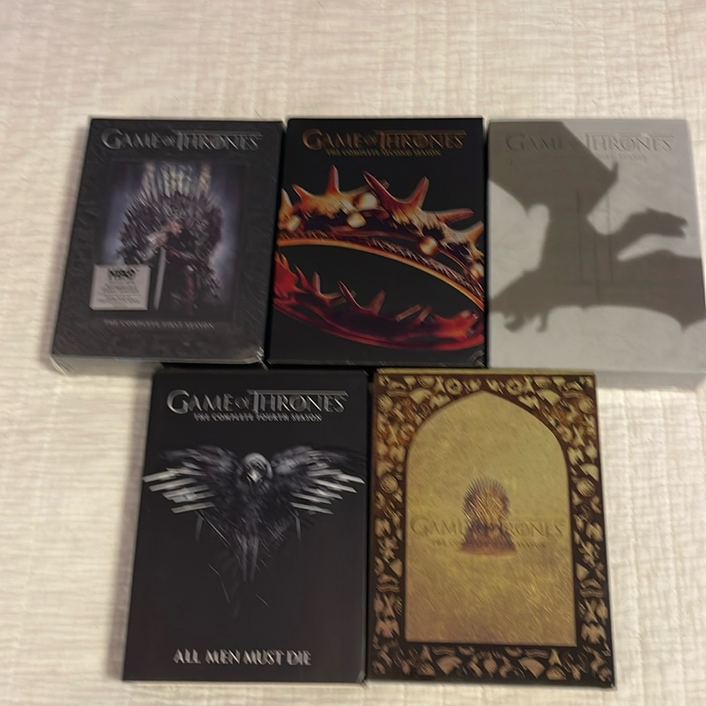 Game of Thrones DVDs